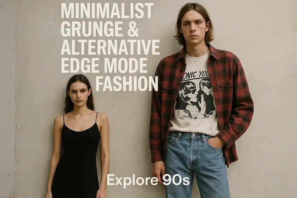 1990s Minimalist Grunge & Alternative Edge