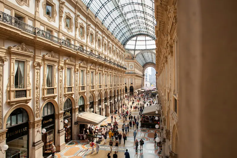 milan shopping gallery