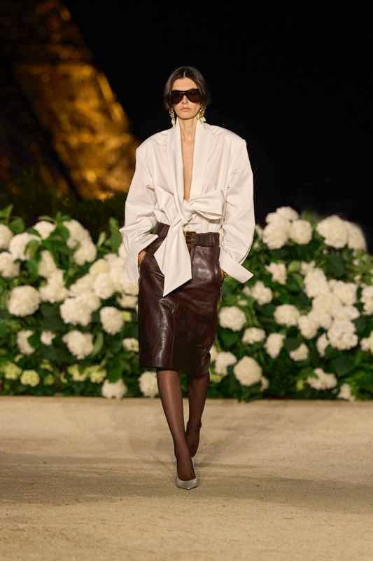 Anthony Vaccarello’s 30th YSL Show at Paris Fashion Week