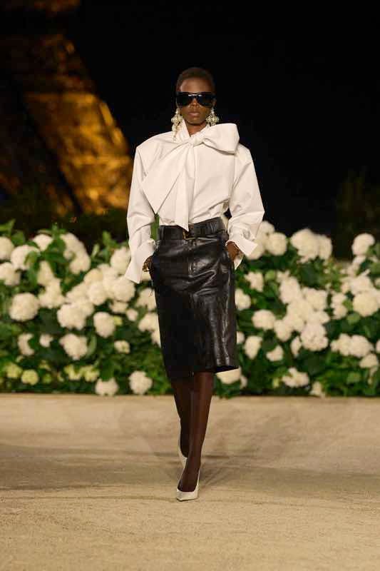 Anthony Vaccarello’s 30th YSL Show at Paris Fashion Week