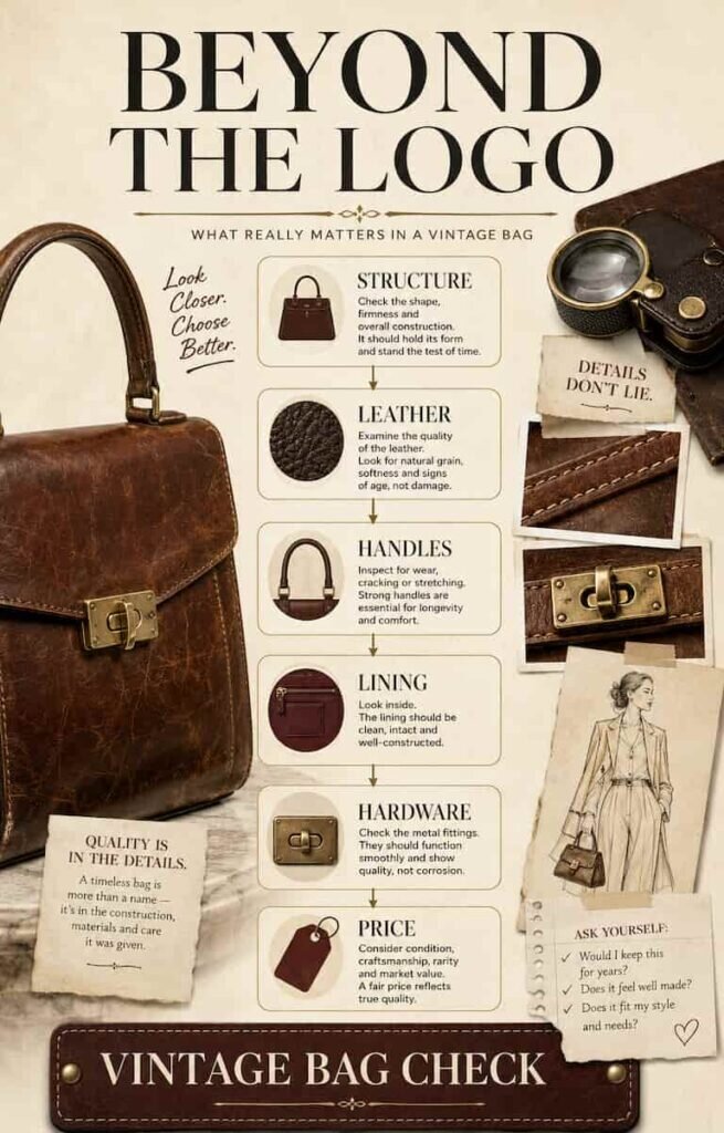 How to Choose a Vintage Bag Beyond the Logo